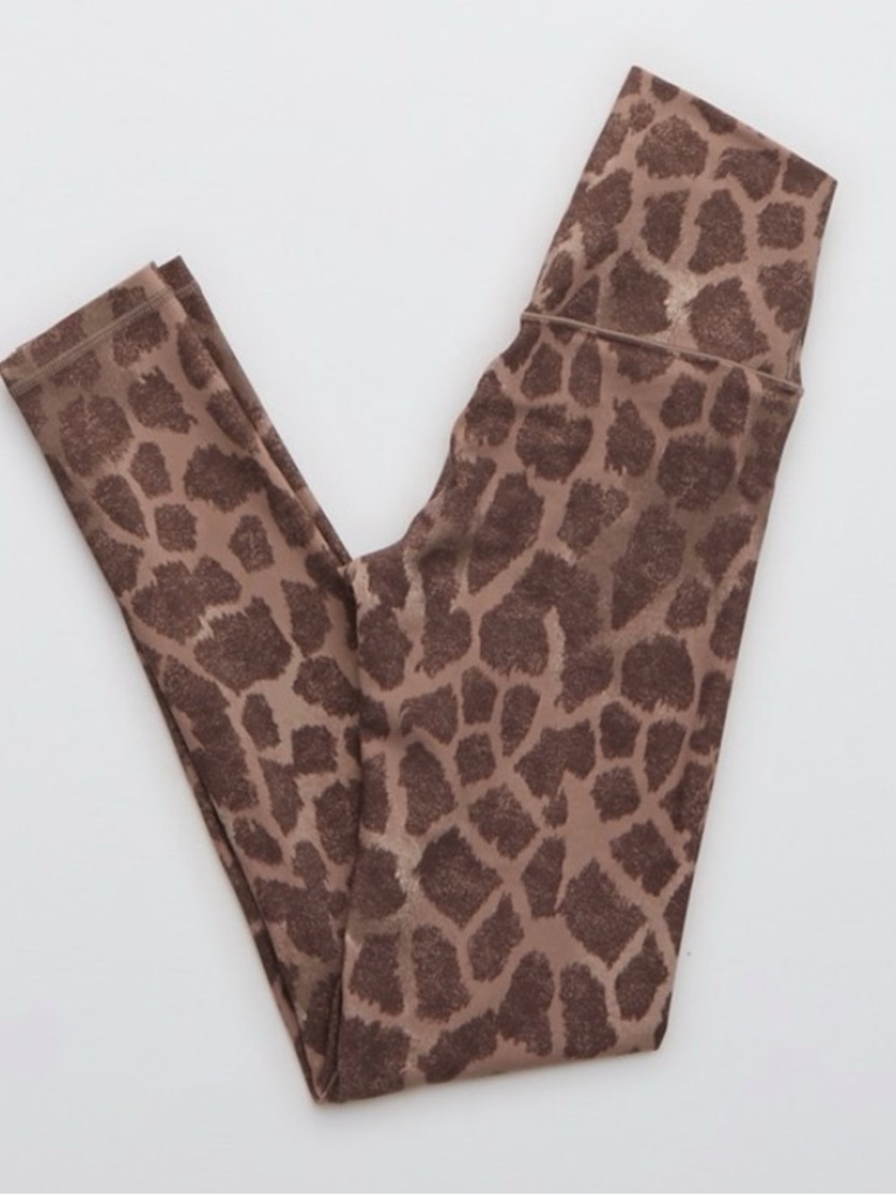 Aerie Real Me Leopard High Waisted Leggings